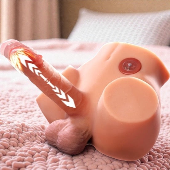 Männlicher Sex-Torso Marcel – Elektrischer Vibrator & Masturbator